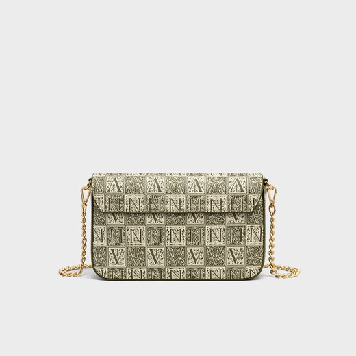 Anymic Official Authentic Bag de la marca de lujo Bolso para mujeres 2025 Bag de hombro NUEVO bolso de mujer Crossbody Bag For Girlfriend Wife Green [Embalaje de la caja de regalo]