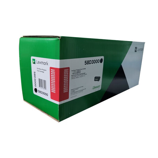 Lexmark Toner Cartridge (58D3000) Black/7500 Pages Применимые модели: MS821DN/MS822DE/MS725DVN/MS823DN/MS826DE/MX721ADE
