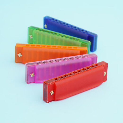 Breeza Children's Harmonica Special Blowing Instruments for Babies Toys para principiantes y órganos orales infantiles armónicos verdes