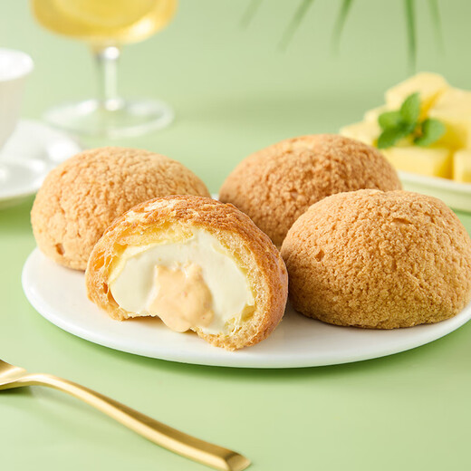 Qixian Vanilla Cheese Creamy Butter Puff Ice Cream 55g*4