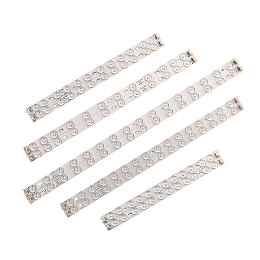 Techo LED mecha Luz LED Stripe Mahjong Reemplazo de tira larga Mecha de tres colores Lámpara de estar Cambio de lámpara cuadrada Techo de 30W/Bar (luz blanca 15w + luz caliente 15W) Longitud 695 mm