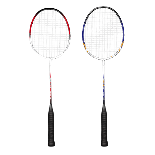 京东京造 利刃500羽毛球拍对拍套装 防断线超轻铝拍送6尼龙球