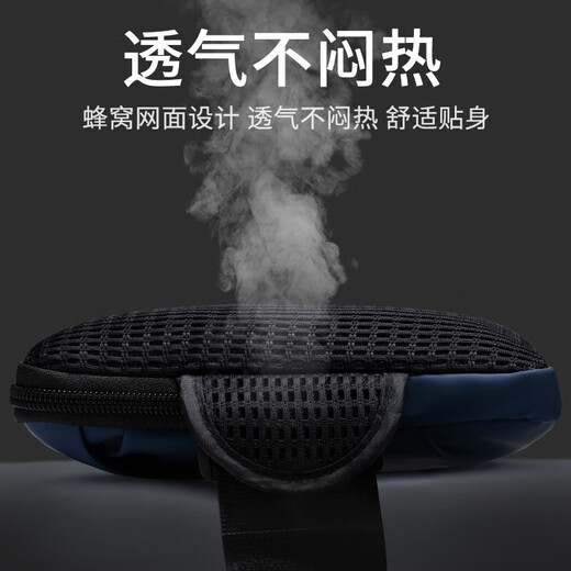 Running mobile phone arm bag, men's and women's special arm fitness equipment wrist strap, arm light and thin, classic black