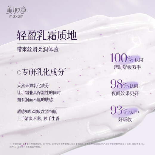 Maxam Night Specialized Deep Moisturizing Hand Cream 20g