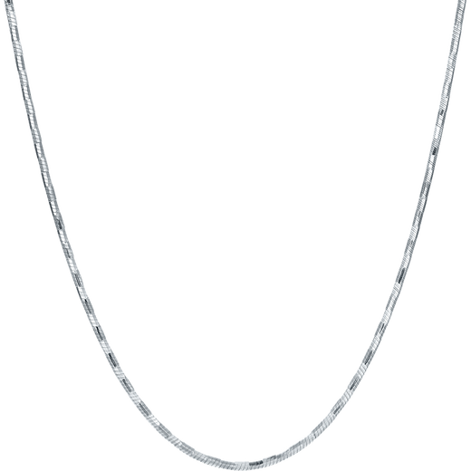 Saturday Fu PT950 platinum necklace for women snake bone chain platinum chain birthday gift B0520896 about 12.43g 45cm