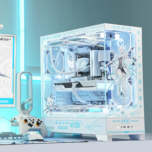 ASUS (ASUS) ASUS rog family bucket AMD Ryzen R5 9600X/RTX5060TI-16G game console 9700X+RTX5060 ASUS complete DIY assembly computer 9700X+RTX5060TI-16G丨Configuration eight