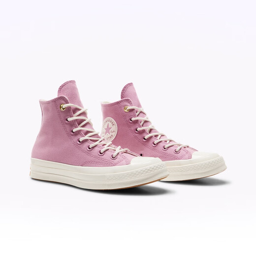 Converse official 1970S new products for men and women high-top casual board shoes Sunset pink Pink A13897C A13897C 35