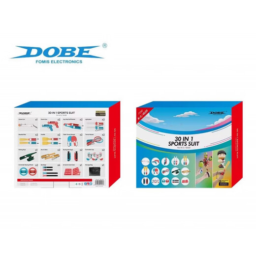 Switch original Sports Somatosensory Sports Set Accesorios de Racket Sports OLED Props NS DoBe Original Sports Sports 30 en 1