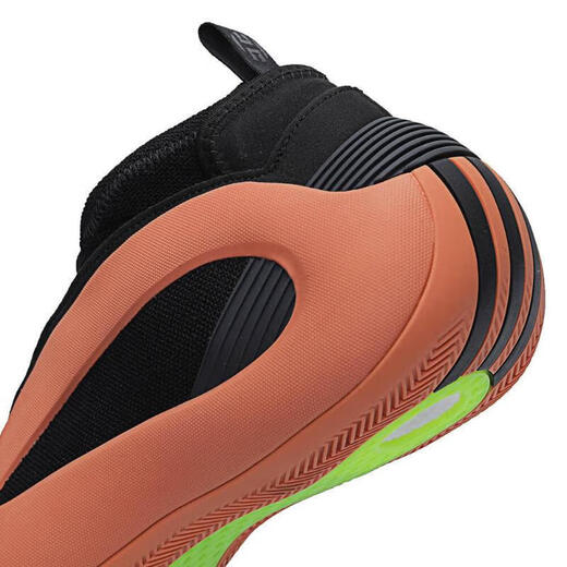 Chaussures de basket-ball adidas Chaussures pour hommes, Harden 8e génération d'entraînement pratique amortissant les chaussures de sport basses, de grande taille IE2694 / Black Orange 46.5