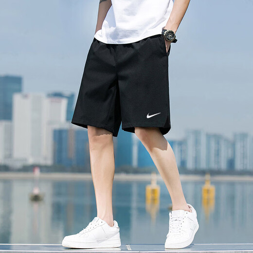 Nike Nike Shorts Männer 25 Sommer neue Sporthosen mit schnellen trockenen Hosen atmungsaktive Fünf-Punkte-Hosen DV9858-010/Show Fotos zur Rückkehr 5 s [165] Gewicht 90 ~ 110 Jin [Jin gleich 0,5 kg]
