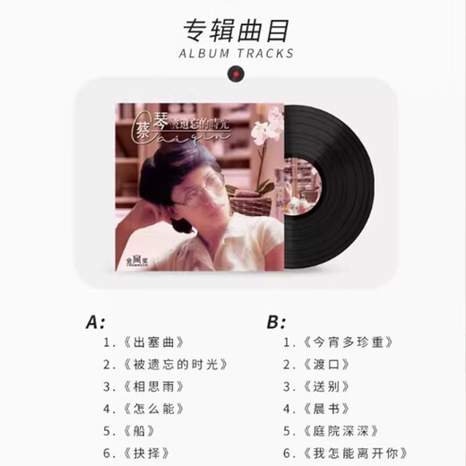 Syitren genuine LP vinyl record for gramophone record player 12 inches forgotten time - Tsai Chin