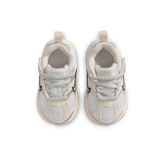 Nike baby breathable mesh sports shoes for boys and girls in winter lightweight baby NIKE V5 RNR HQ6413 102 mountain peak white/light earthy brown/sail white/black 27