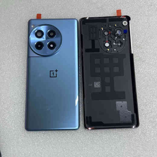 OPPO is suitable for OnePlus ACE3 original back cover glass 1+ace3 original back shell mobile phone battery cover back shell shell OnePlus ACE3 original back cover blue single piece