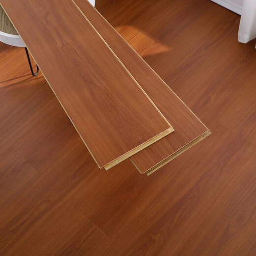 
New three-layer solid wood composite floor 15mm with E0-grade waterproof diamond-surface wear-resistant wooden floor before purchasing. New three-layer whole core 9855 one square (with moisture-proof film)