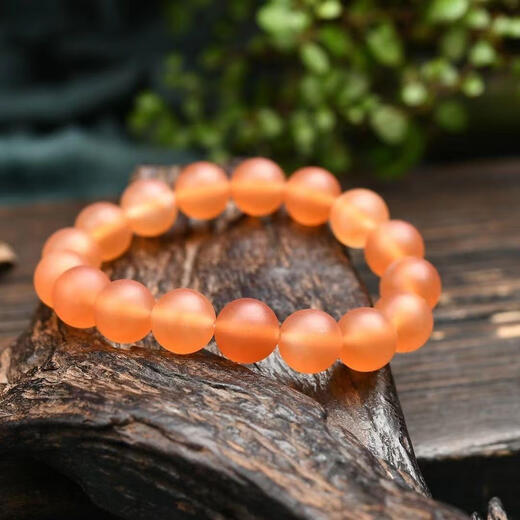 Jiuziyun herring stone round bead bracelet, hand polished Buddhist bead bracelet for men and women, zodiac year bead bracelet, herring stone inscription bracelet, 12mm