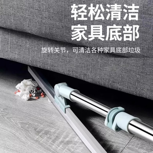 Pet hair removal mop, cat hair and dog hair cleaning artifact, bristle magic broom, household carpet non-stick hair scraper, upgraded retractable 50cm shaving head + 1 replacement head