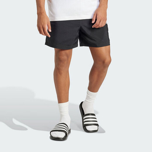 阿迪达斯 （adidas）短裤男官方夏季休闲五分运动裤速干透气短裤男官方正品 IC9756/针织/斜插口袋 S