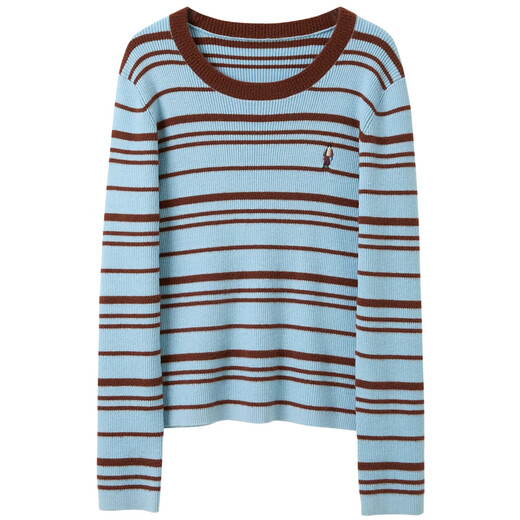 Tricolor wool + mulberry silk plus size women's 2025 winter new round neck knitted sweater for fat girls