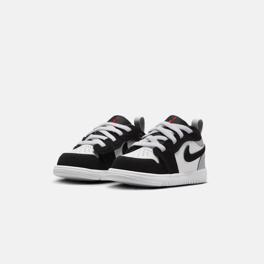 耐克（NIKE）Jordan乔丹男女童婴童易穿脱运动鞋宝宝IB3886 106白/火焰红/黑/亚银 21 (脚长约11CM)