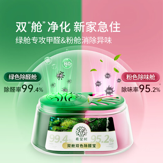 Hope Tree Fourth Generation Double Cabin Formaldehyde Remover Formaldehyde Remover Jelly Formaldehyde Remover Magic Box 3 Cans New House Formaldehyde Scavenger Really Removes Formaldehyde