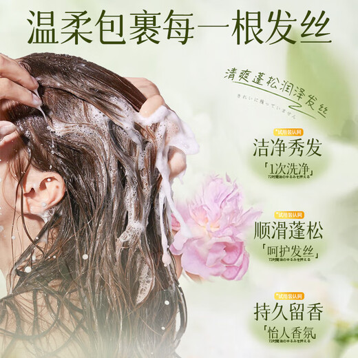 [Camellia Fragrance] Шампунь Camellia удаляет перхоть и контролирует нефтяной пушистый и длительный аромат, чтобы питать увлажнение и увлажнение увлажняющей 500 мл 2 бутылок с большой емкостью.
