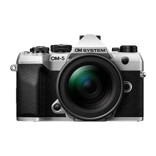 Aozhixin OM-5 Mark II mirrorless camera om5 second generation outdoor camera handheld high-pixel starry sky autofocus (12-45mm) vlog kit silver