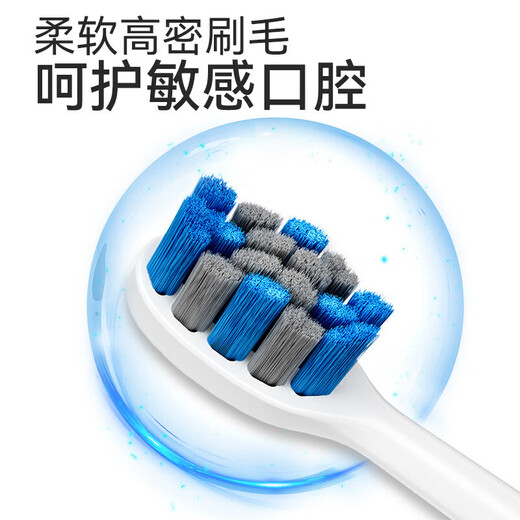 KONKA electric toothbrush adult model household magnetic levitation sonic electric soft bristle toothbrush rechargeable couple electric toothbrush soft mist blue 2 DuPont antibacterial soft brush heads