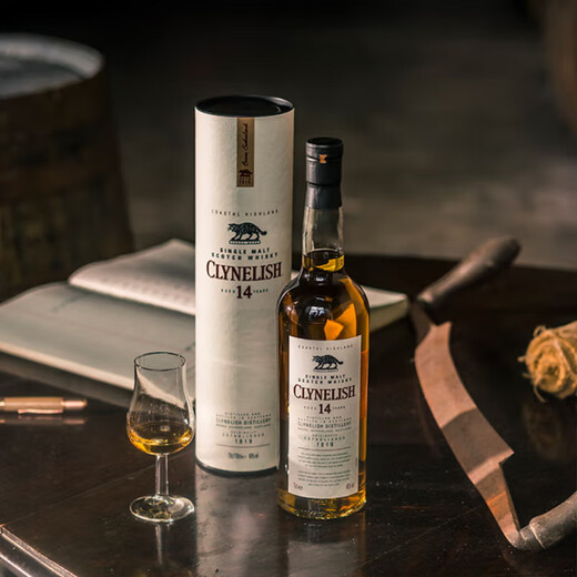 克里尼利基（Clynelish）14年小猫 单一麦芽威士忌洋酒700ml 苏格兰高地产区
