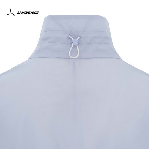 Li-nun 1990 [Gleiches Modell von Yang Jieming] Frauen 2025 Sommer Neues Wasser repellent leichter, komfortabler lockerer lässiger Jacke Gletscher Blue-4 S