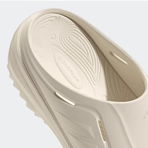 Adidas (adidas) Bag-toe Slippers Chaussures pour hommes Chaussures pour femmes 2025 Automne Nouveau Bobo Sandales Sandales à semelles épaisses Light Casual Sneakers JR9272 Hanyu White 40.5