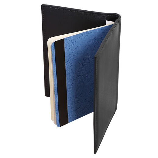 Real cowhide passport bag multi-function bank card passport protective leather case travel passport clip certificate bag new style new black HZ-01