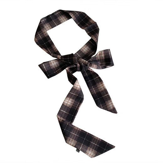 Bufanda de estampado de leopardo primavera y otoño nuevo cuello retro protección bufanda pequeña transmisión de muñeca de moda corbata corbata de la banda de la banda del cabello