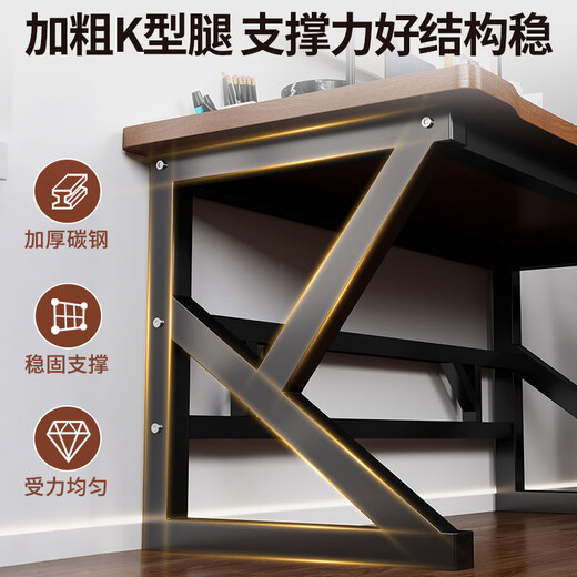 Quanpinwu solid wood computer desk home desktop e-sports game table learning office writing desk bedroom training long table