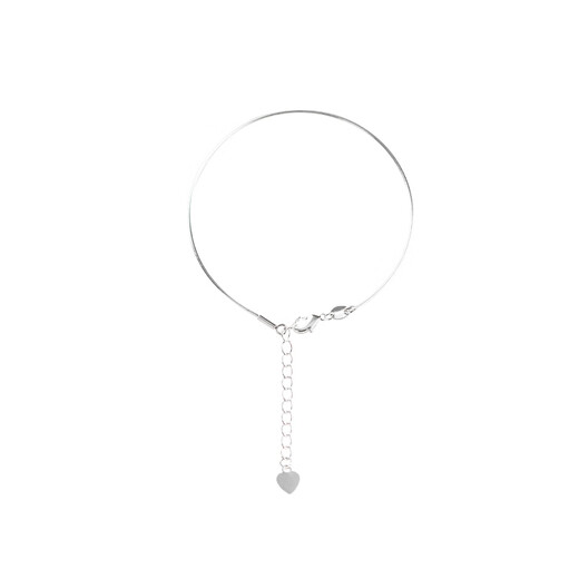 Cicada Yinglu 0.8mm pierced hole extremely fine universal bracelet DIY material string gold beads pearl passepartout bracelet accessories for women 0.8mm - extremely thin bracelet - silver free 2 positioning beads