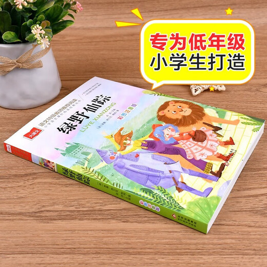The Wizard of Oz, color picture phonetic version, children's literature, must-read extracurricular reading books for grades 1, 2 and 3, world classic literature, children's masterpieces, fairy tales and story books, large Chinese series, primary school Chinese extracurricular reading classic series