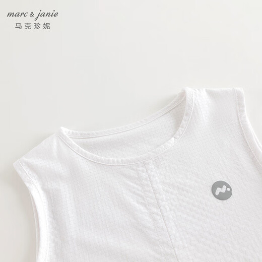 Marc/Janie [Micro-hoyo Breatable] Mark Jenny Girls Fashion Bow Sports Vest 2025 Summer Clothing 550613