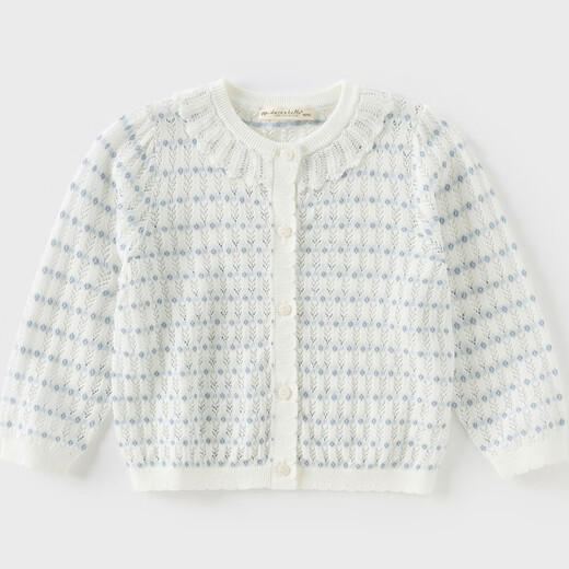 David Bella Kinderpullover -Strickjacke Mädchen Pullover Jacke Nachahmungswäsche Sommerdünner Klimaanlage Hemd