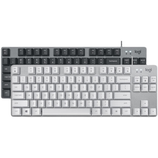 Logitech K835K845 Wired Mechanical Keyboard Grüne Schwarze Teewelle 84 Taste E-Sports-Computer-Büro Peripherieal Auspacken K835 Pink Red Swfepacking ohne Verpackung Selbstverwendung hoch keine x nein x offizielle offizielle Standard