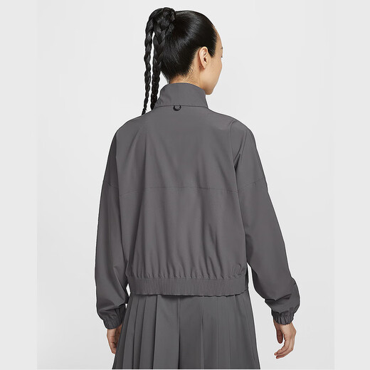 Nike (Nike) 2025 Осенняя женская куртка спорт и повседневная тканая куртка HJ0964-036 S