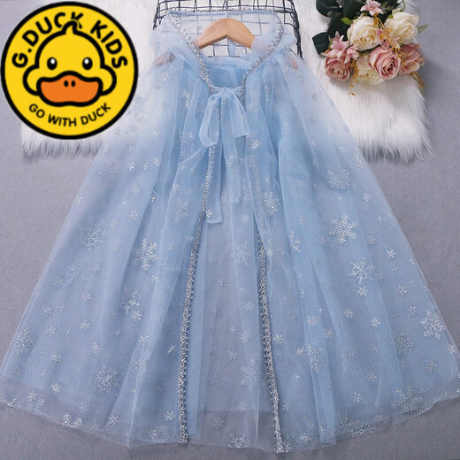 G.Duckkids Kinderprinzessin Aisha Schalmädchen Cloak Mesh Ice Snow 2025 New Aisha Baby Cloak Mädchen