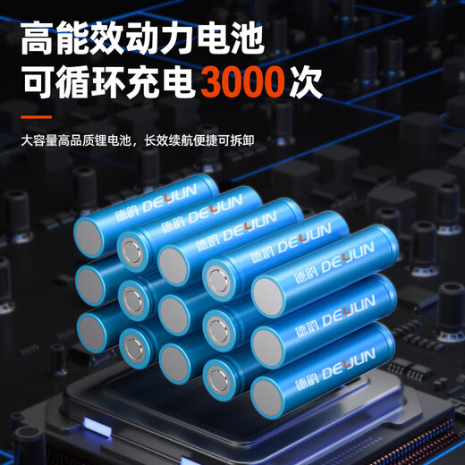 Lithium Hair Dryer Souffle des feuilles Charges Blower High-Power Industrial Savot Soot soufflant le pistolet Duploval Gun soufflant de la poussière Storm-bleu Dy Chargement de tempête Gun 3888TV1 Electric 1