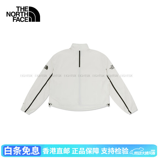 North Face UE women's water-repellent windproof jacket jacket outdoor casual 870X QLI/white XS