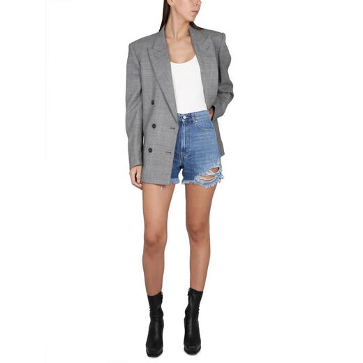 Stella McCartney CO Luxury Women's Bodycon Knit Bodysuit WHITE 20 | M