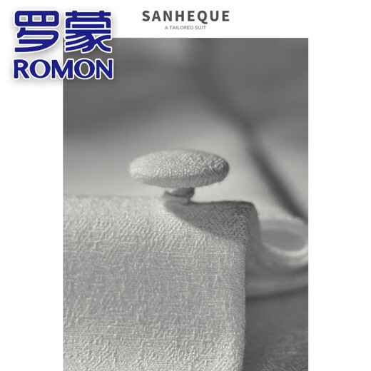 ROMON Haute Couture Suit Men's Slim Korean Style Groom Wedding Casual Suit Wedding Officiant Green Fruit Collar Dress Suit 20-103 White (suit + vest + trousers) XL 50