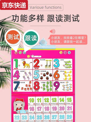 
Qilicai Children's Voice Reading Learning Book Baby Early Education Machine Artifact Charging Toys Pinyin Tang Poems Chinese and English Speaking English Word Synchronization Book-Rechargeable Model