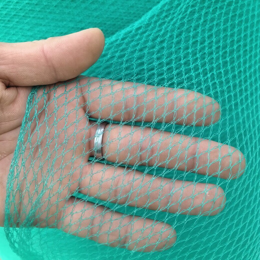 Orchard fruit tree anti-bird net fish pond breeding net chicken net fence protective net nylon fishing net anti-hail net knotless net 1 meter wide X 6 meters long 0.5 cm hole