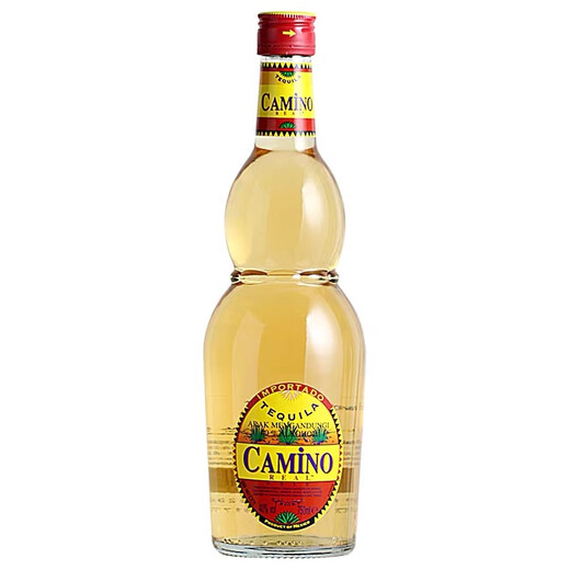 懒虫龙舌兰酒 CAMINO REAL 750ml 墨西哥 长岛冰茶百加得洋酒 金标+银标 750mL 2瓶 组合