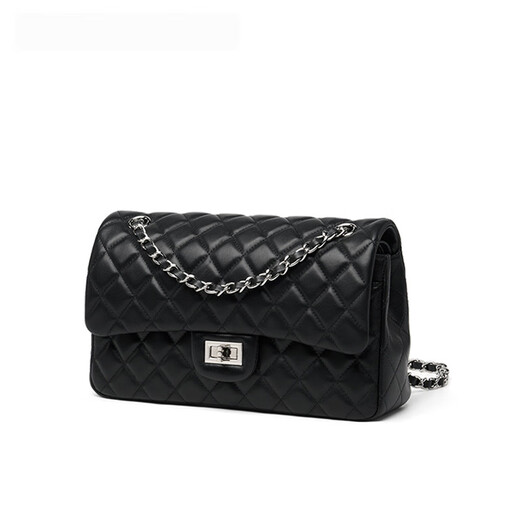 
CITICITY Bag Women's Bag High-end Luxury Chain Small Square Bag 2025 New Fashion Diamond Crossbody Bag Handbag Gray Blue (Exquisite Gift Box) 25*6.5*14cm