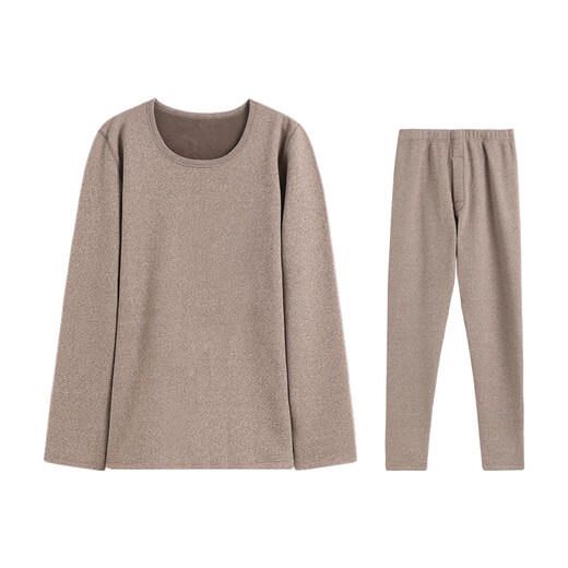 Fenton Men's Thermal Underwear Giant Thick Locking Warmth Autumn and Winter New Slim Fit Bottoming Thermal Underwear Set