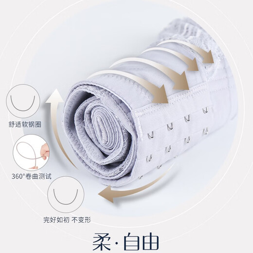 奥丝蓝黛内衣文胸调整型收副乳上托女胖mm薄大胸显小全罩杯背心款5010 大红 90E (95)